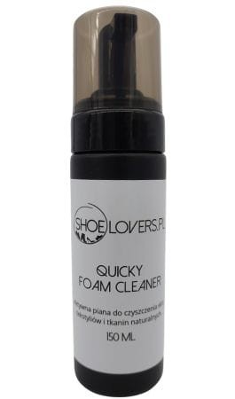 quicky foam cleaner pianka czyszczenia butow torebek kurtki tapicerki sneaker cleaning foam pielęgnacja obuwia sportowego skora tekstylia canvas renowacja odswiezanie usuwanie zabrudzen akcesoria shoe care premium preparat Shoelovers.pl profesjonalny