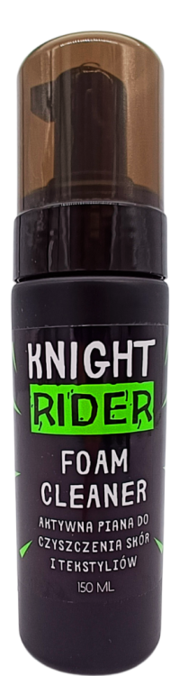 Knight Rider pianka do czyszczenia skór i tekstyliów 150ml kombinezonu motocyklowego kurtki butów motocyklisty moto motocykl bmw yamaha honda suzuki motocyklista motocyklistka motocykl