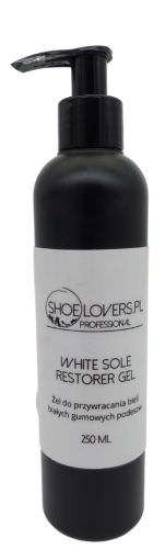White sole restorer gel żel do wybielania gumowych białych podeszw podeszew spodów 250 ml shoelovers