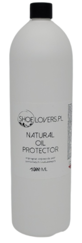 natural oil protector impregnat skora zamsz nubuk welur pielegnacja obuwia suede nubuck protector natluszczanie ochrona przed wilgocia odzywienie renowacja buty trekkingowe outdoor suede care refill 1000ml profesjonalny preparat Shoelovers.pl