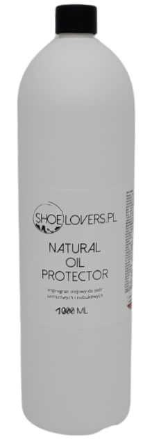 natural oil protector impregnat skora zamsz nubuk welur pielegnacja obuwia suede nubuck protector natluszczanie ochrona przed wilgocia odzywienie renowacja buty trekkingowe outdoor suede care refill 1000ml profesjonalny preparat Shoelovers.pl