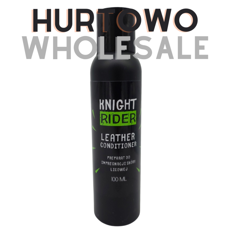 Leather conditioner knight Rider made in poland 100 ml dozownik odżywka do skór naturalnych licowych