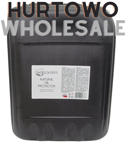 natural oil protector impregnat skora zamsz nubuk welur pielegnacja obuwia suede nubuck protector natluszczanie ochrona przed wilgocia odzywienie renowacja buty trekkingowe outdoor suede care refill 1000ml profesjonalny preparat Shoelovers.pl