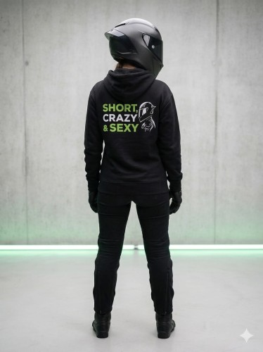 Knight rider bluza damska unisex XS S M L XL XXL XXXL 2XL 3XL czarna zielona fluo Knightrider Short crazy sexy